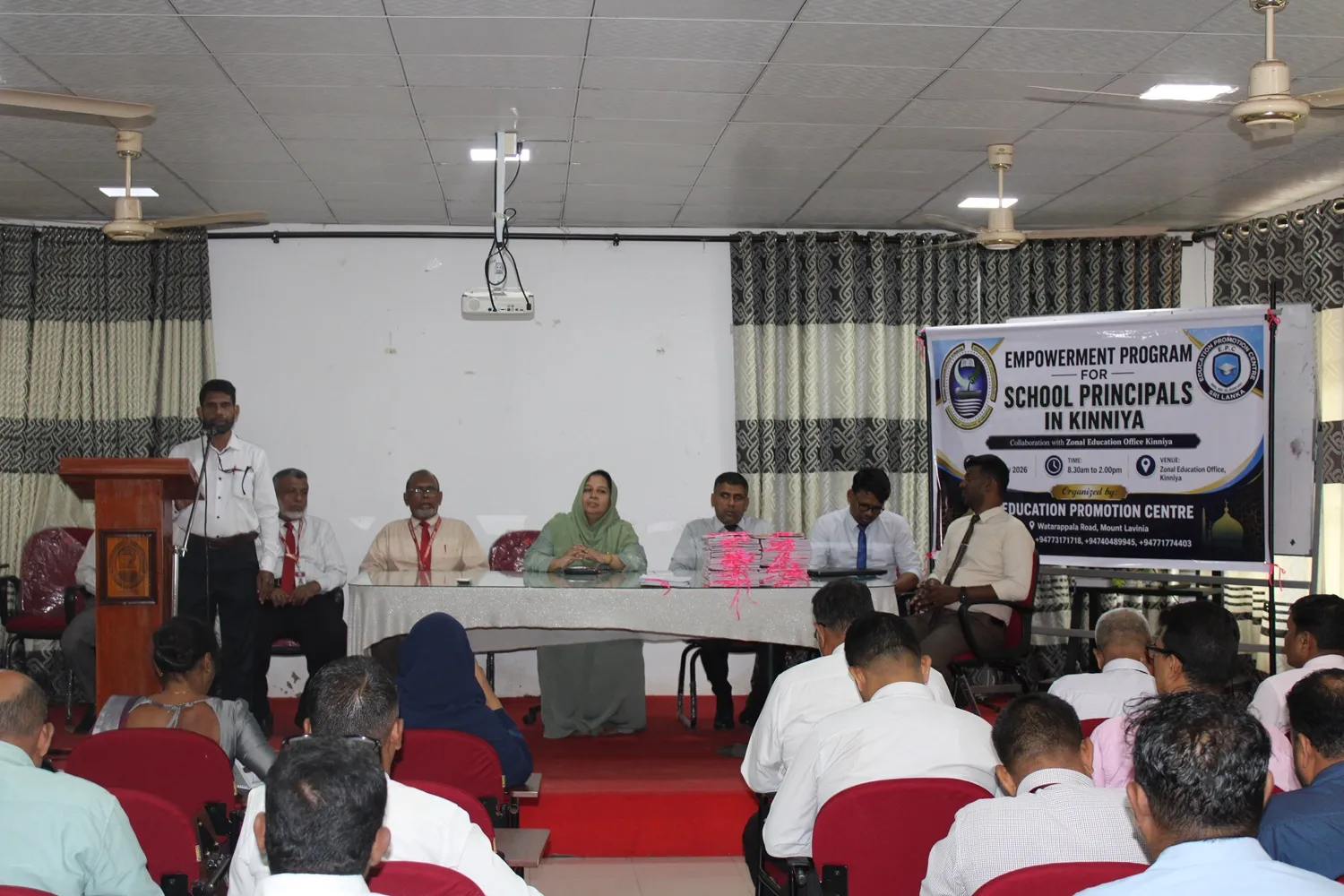 AWARNESS AND TRAINING PROGRAM FOR SCHOOL PRINCIPALS AND ARABIC LANGUAGE TEACHERS IN ZONAL EDUCATION OFFICE, KINNIYA IN JULY 2026